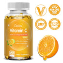 Cápsulas de vitamina C - 2.000 mg, promovem a produção de colágeno, apoiam a pele e a saúde imunológica, poderoso antioxidante, 120 cápsulas