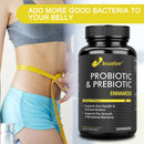 Suplementos probióticos e prebióticos - promove a saúde imunológica e digestiva para homens e mulheres, aumentar o metabolismo, saúde intestinal