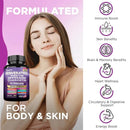 Resveratrol, Fisetin, Berberina, Quercetin Cápsula Suplemento, Pele, Imunidade, Antioxidante, Promove Saúde e Metabolismo Geral