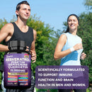 Resveratrol, Fisetin, Berberina, Quercetin Cápsula Suplemento, Pele, Imunidade, Antioxidante, Promove Saúde e Metabolismo Geral