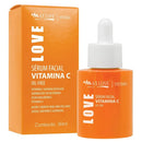 Kit c/ Sérum Facial Vitamina C e Sérum Facial 3 em 1 Max Love